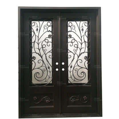Pre-Order: Steamboat Springs | Wrought Iron Door (Ships 16-18 Weeks)