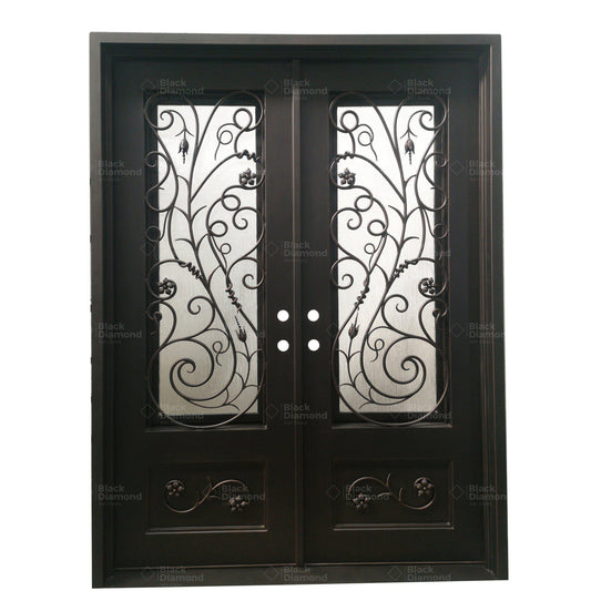 Pre-Order: Steamboat Springs | Wrought Iron Door (Ships 16-18 Weeks)