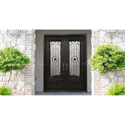 Pre-Order: Taos | Wrought Iron Door (Ships 16-18 Weeks)