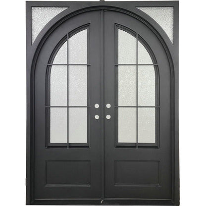 Pre-Order: Telluride Double (Cold Weather - Thermal Break) | Wrought Iron Door (Ships 16-18 Weeks)