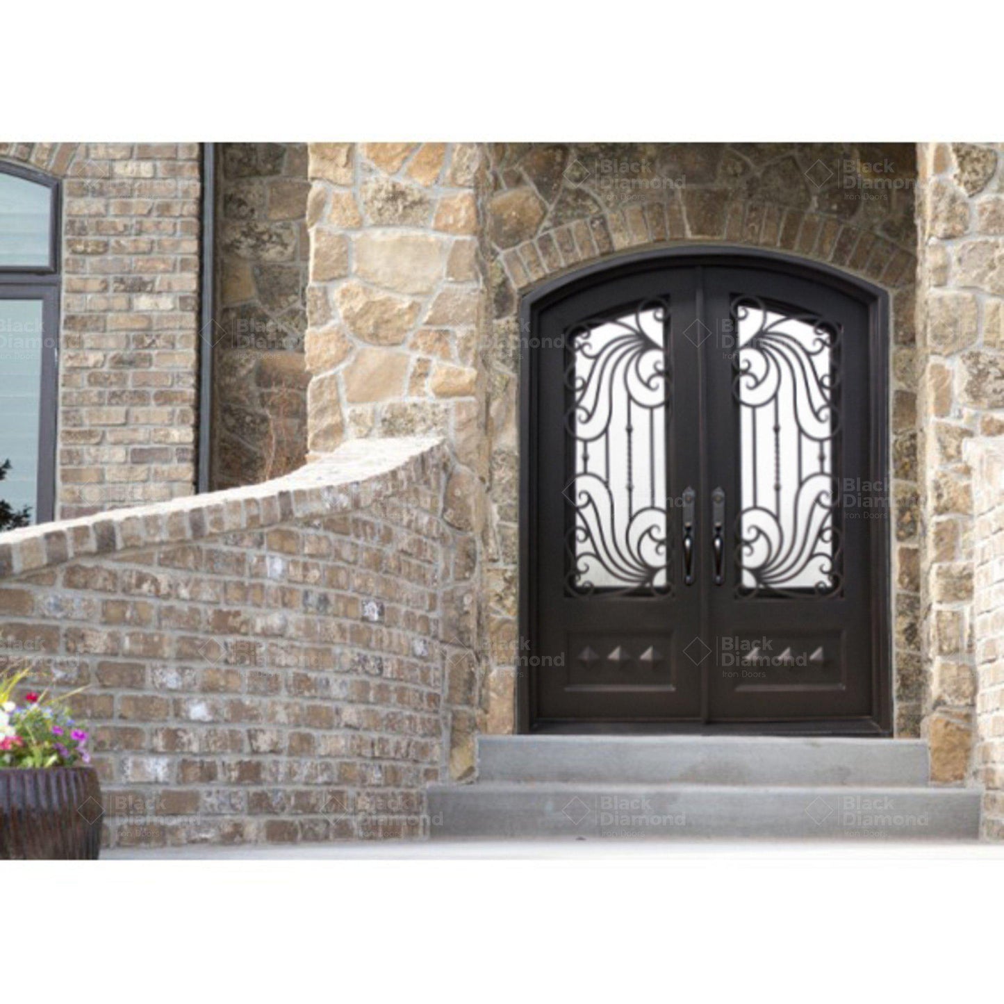 Pre-Order: Vail | Wrought Iron Door (Ships 16-18 Weeks)