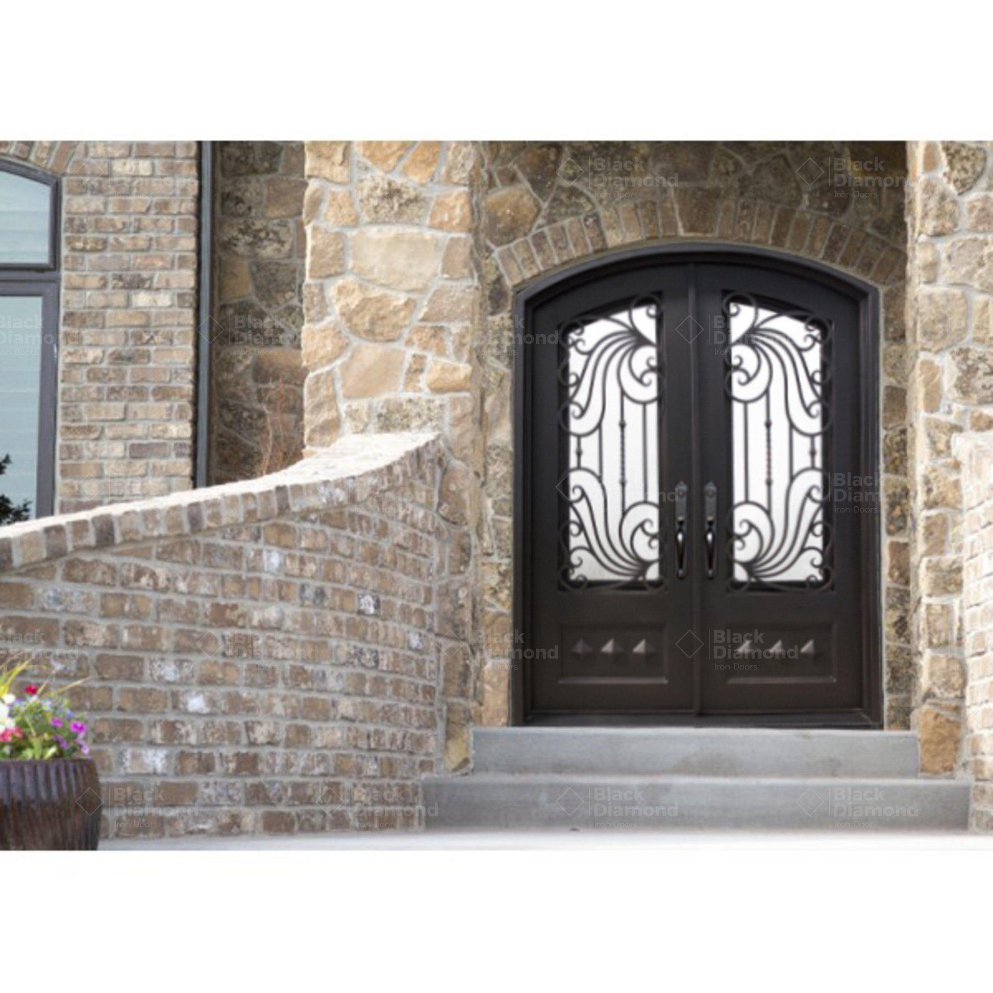 Pre-Order: Vail | Wrought Iron Door (Ships 16-18 Weeks)