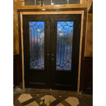 Pre-Order: Val Gardena | Wrought Iron Door (Ships 16-18 Weeks)