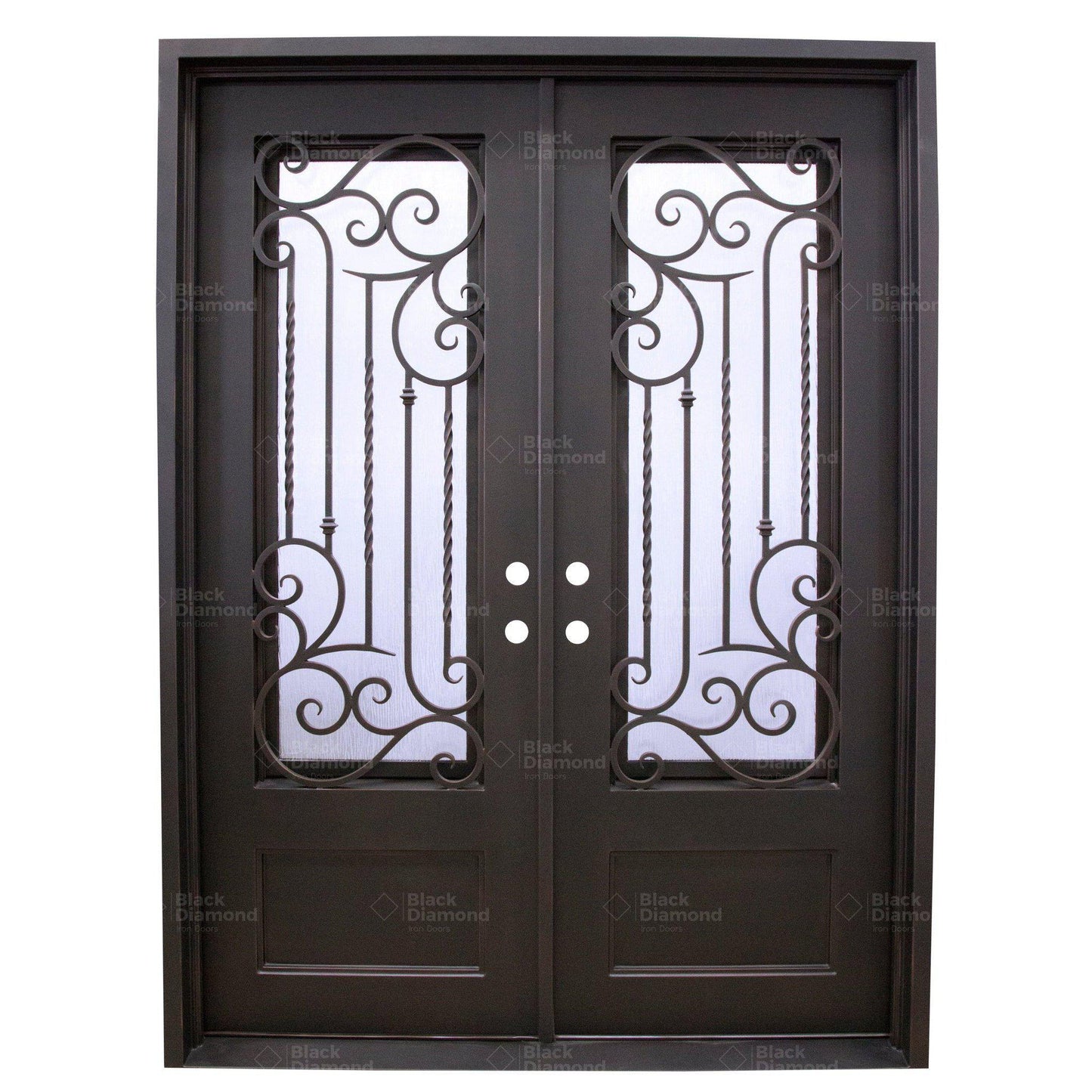 Pre-Order: Val Gardena | Wrought Iron Door (Ships 16-18 Weeks)