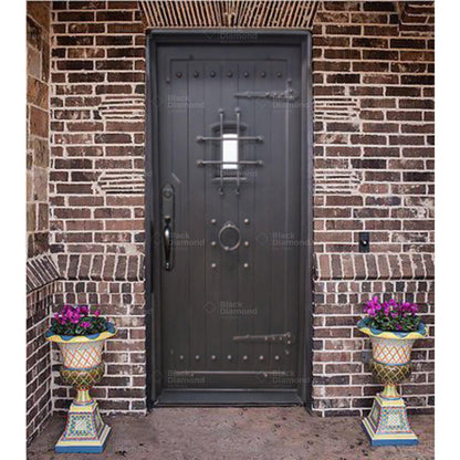 Pre-Order: Verbier | Wrought Iron Door (Ships 16-18 Weeks)