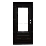 Pre-Order: Wengen | Wrought Iron Door (Ships 16-18 Weeks)