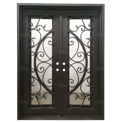 Pre-Order: Winter Park | Wrought Iron Door (Ships 16-18 Weeks)