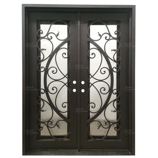 Pre-Order: Winter Park | Wrought Iron Door (Ships 16-18 Weeks)