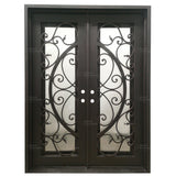 Pre-Order: Winter Park | Wrought Iron Door (Ships 16-18 Weeks)