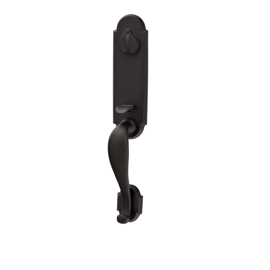 Emtek - Rustic - Remington-Handles & Locks-Black Diamond Iron Doors