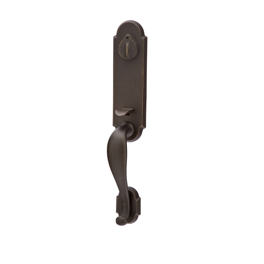 Emtek - Rustic - Remington-Handles & Locks-Black Diamond Iron Doors