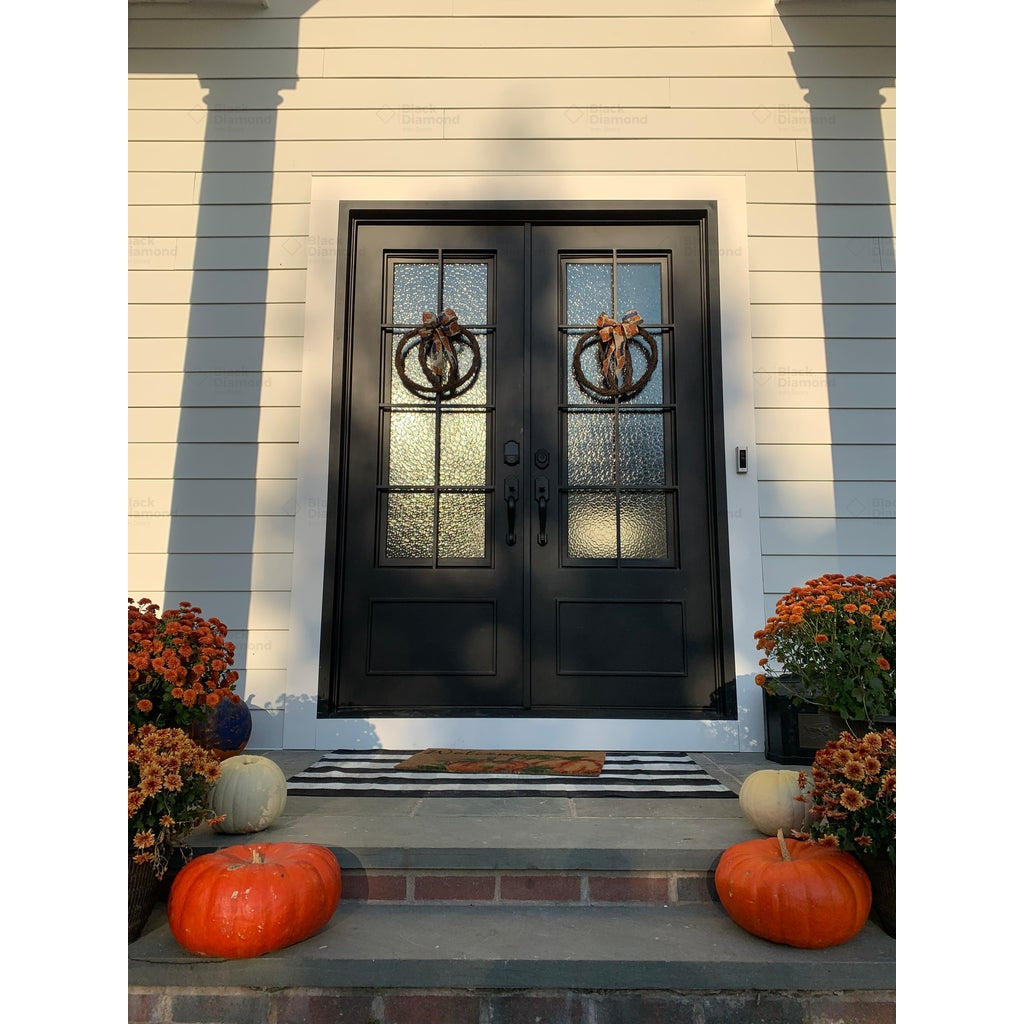 Seattle Double (Cold Weather + Thermal Break) | Wrought Iron Doors